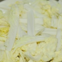 韩式白菜炖蛤蜊的做法 图解5 -->