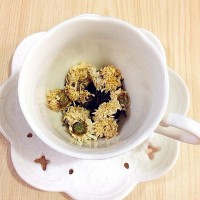 菊花山楂绿茶---夏日降火清脂的做法 图解6 -->