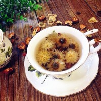 菊花山楂绿茶---夏日降火清脂的做法 图解8 -->
