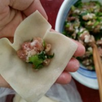芹菜小馄饨的做法 图解2 -->