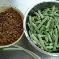 干煸豆角的做法 图解1 -->