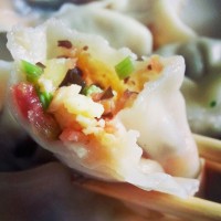 西红柿鸡蛋水饺的做法 图解5 -->