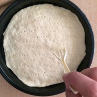 6寸培根披萨的做法 图解5 -->