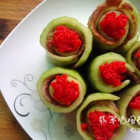 翡翠培根卷的做法 图解7 -->