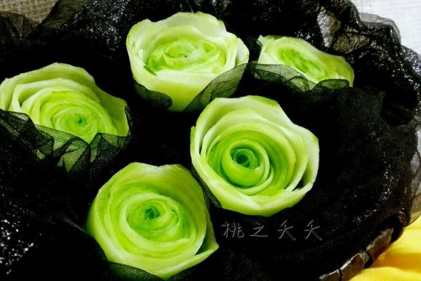 黄瓜绿玫瑰的做法