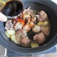台式三杯鸡的做法 图解5 -->