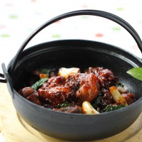 台式三杯鸡的做法 图解9 -->