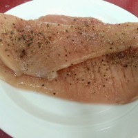 蘑菇鸡胸焗饭的做法 图解3 -->