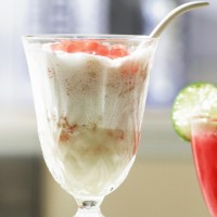 甜蜜水蜜桃奶昔的做法 图解10 -->