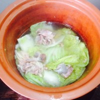 咸猪骨大白菜汤的做法 图解9 -->