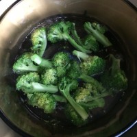 西兰花豆浆浓汤的做法 图解2 -->