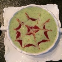 西兰花豆浆浓汤的做法 图解7 -->