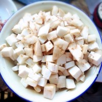 茄子打卤面的做法 图解1 -->