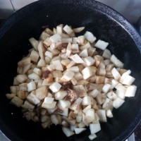 茄子打卤面的做法 图解7 -->