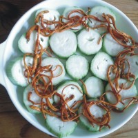 虫草花蒸香菇狮子头的做法 图解6 -->
