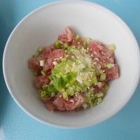 酿肉菊花茄子的做法 图解2 -->