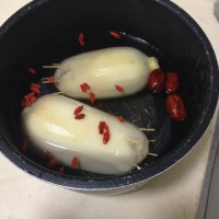 糯米酿莲藕的做法 图解6 -->