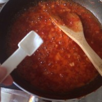 番茄肉酱盖金枪鱼饭的做法 图解6 -->