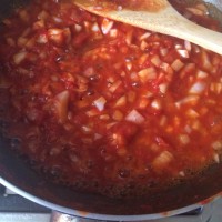 番茄肉酱盖金枪鱼饭的做法 图解7 -->