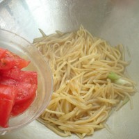 番茄土豆丝的做法 图解5 -->