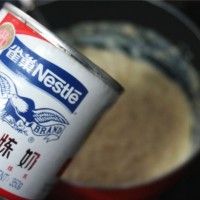 牛奶燕麦糊的做法 图解5 -->