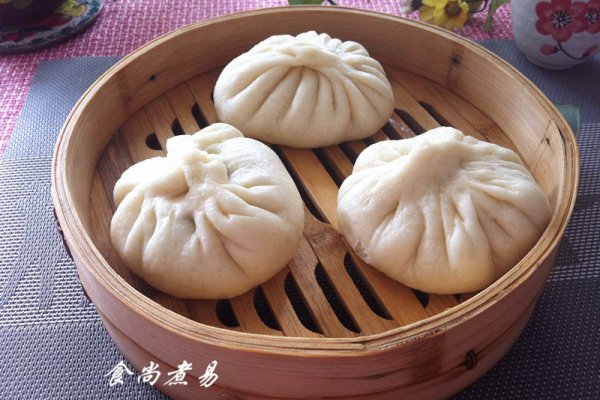 鲜肉芥菜包的做法