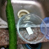 夏日超简易自制凉品-冰镇糖醋黄瓜的做法 图解1 -->