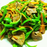 青椒炒猪肝(详细步骤分解)的做法 图解23 -->