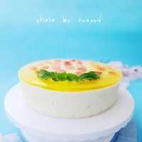 8寸榴莲慕斯蛋糕的做法 图解17 -->