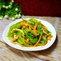 青椒鸡肉丝的做法 图解11 -->