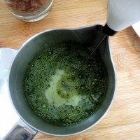 红豆抹茶拿铁的做法 图解3 -->
