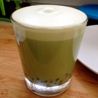 红豆抹茶拿铁的做法 图解6 -->
