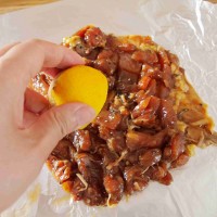 黑胡椒凤梨鸡肉卷的做法 图解7 -->