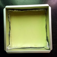 抹茶冻芝士蛋糕 6寸的做法 图解6 -->