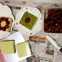抹茶冻芝士蛋糕 6寸的做法 图解8 -->