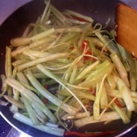 腐乳蒜泥空心菜的做法 图解4 -->