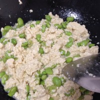 夏日清爽菜——毛豆焖豆腐的做法 图解6 -->
