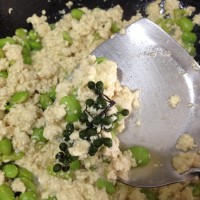 夏日清爽菜——毛豆焖豆腐的做法 图解7 -->