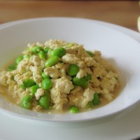 夏日清爽菜——毛豆焖豆腐的做法 图解8 -->