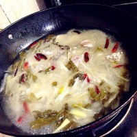 私房菜之酸菜炖排骨的做法 图解10 -->