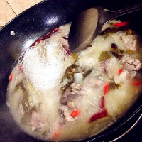 私房菜之酸菜炖排骨的做法 图解12 -->