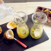 青柠百香果夏日特饮的做法 图解5 -->