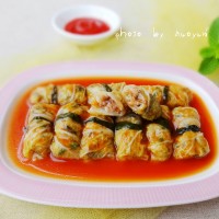 夏日里打开你的味蕾——茄汁菜包的做法 图解14 -->