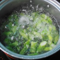 芦笋番茄木瓜汁的做法 图解2 -->