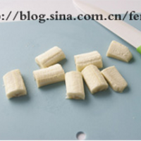 香蕉炼奶糖果的做法 图解3 -->