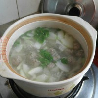 #十二道锋味复刻#——羊肉丸子冬瓜汤的做法 图解12 -->