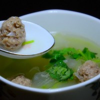 #十二道锋味复刻#——羊肉丸子冬瓜汤的做法 图解14 -->