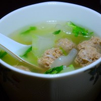 #十二道锋味复刻#——羊肉丸子冬瓜汤的做法 图解15 -->