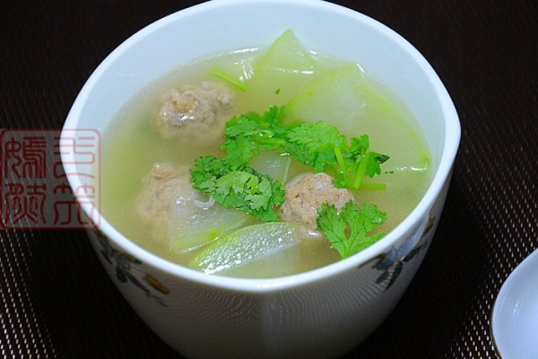 #十二道锋味复刻#——羊肉丸子冬瓜汤的做法