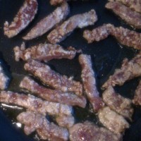 牛肉菰米沙拉的做法 图解3 -->